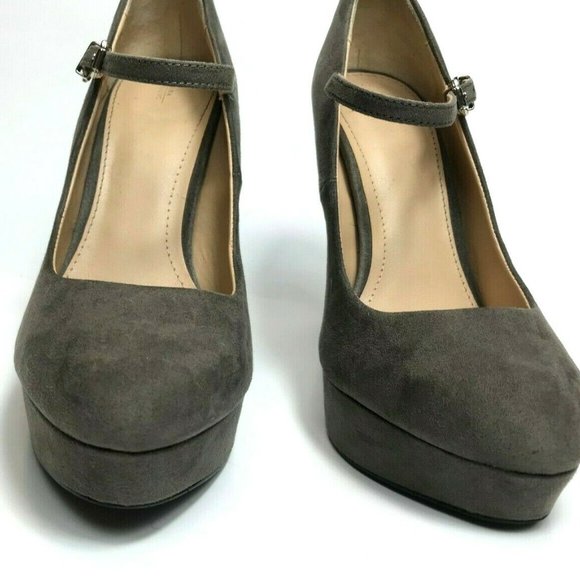 Zara Trafaluc Buckle Strap Platform Block Heels - Picture 2 of 11